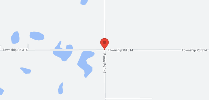 map of 14136 Twp Rd 314 Road E